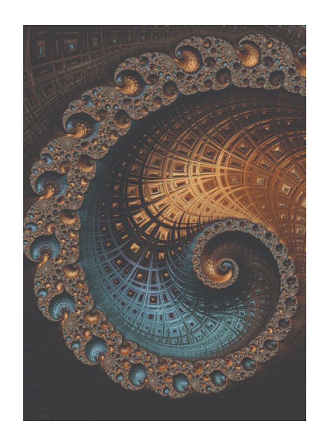 ROSE HAND Floral Printed Canvas Painting Multicolour 50 x 70cm - Image 1