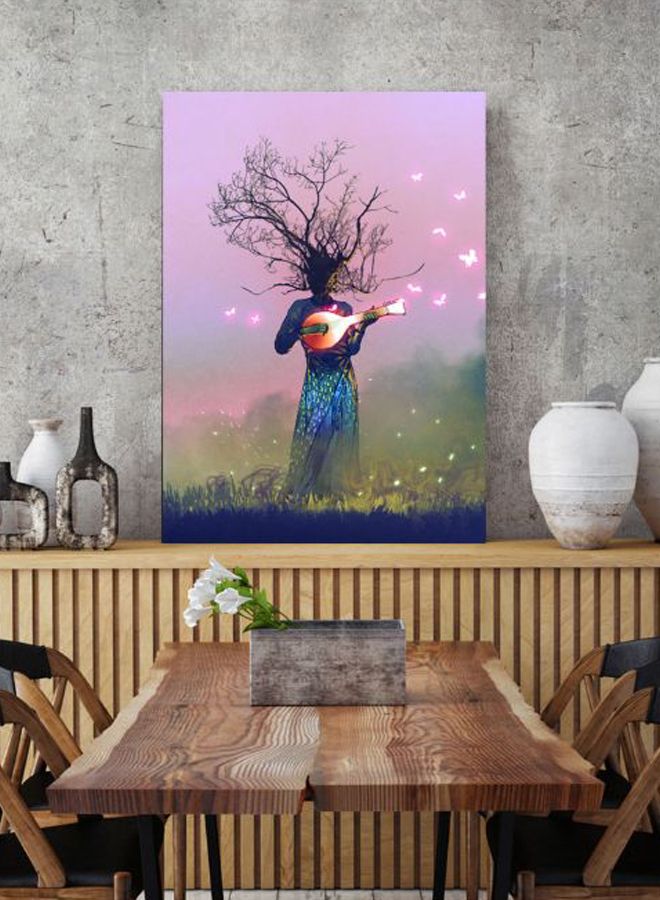 ROSE HAND Printed Fantasy Canvas Painting Multicolour 50 x 70cm - Image 2