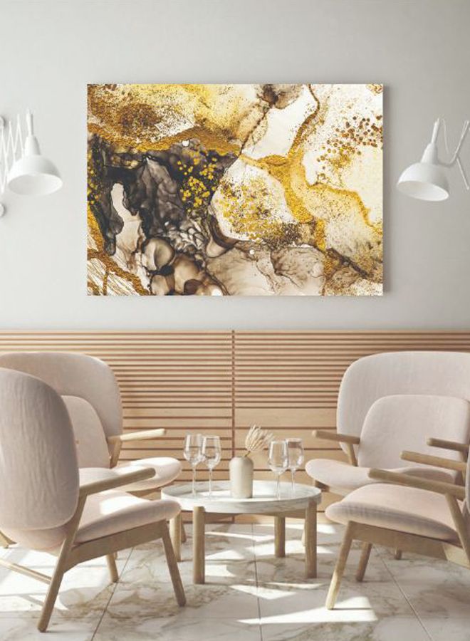 ROSE HAND Printed Fantasy Canvas Painting Multicolour 50 x 70centimeter - Image 2