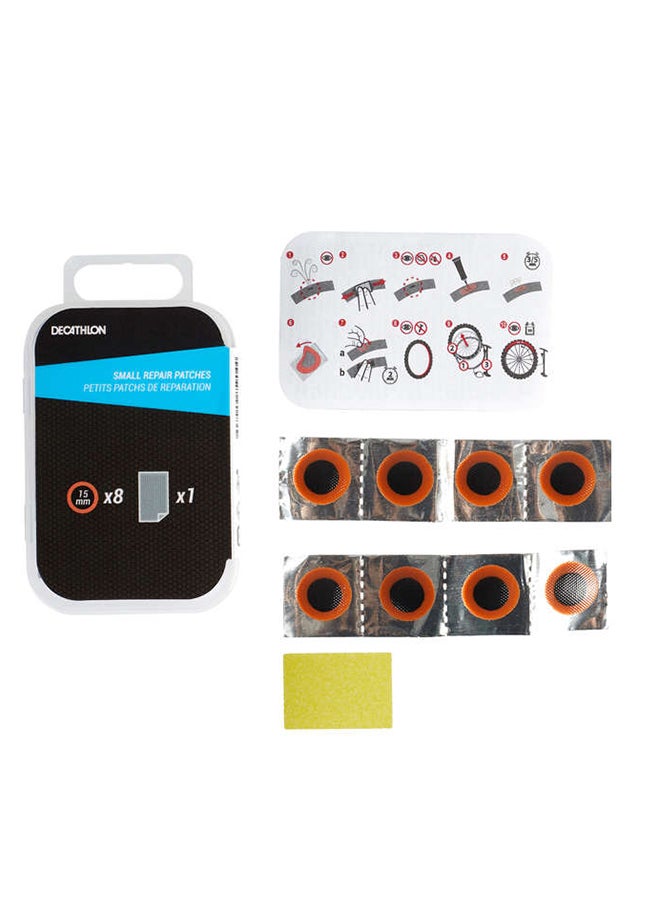 DECATHLON 9-Piece Small Inner Tube Repair Patch Set  - Image 1