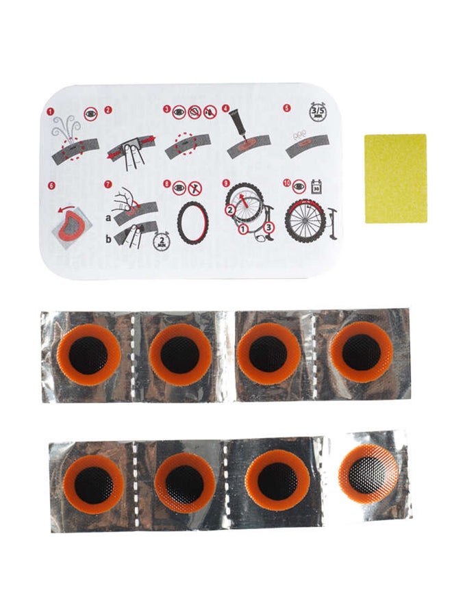 DECATHLON 9-Piece Small Inner Tube Repair Patch Set  - Image 2