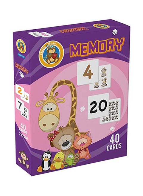Memory Numbers Edition Card Game Kit