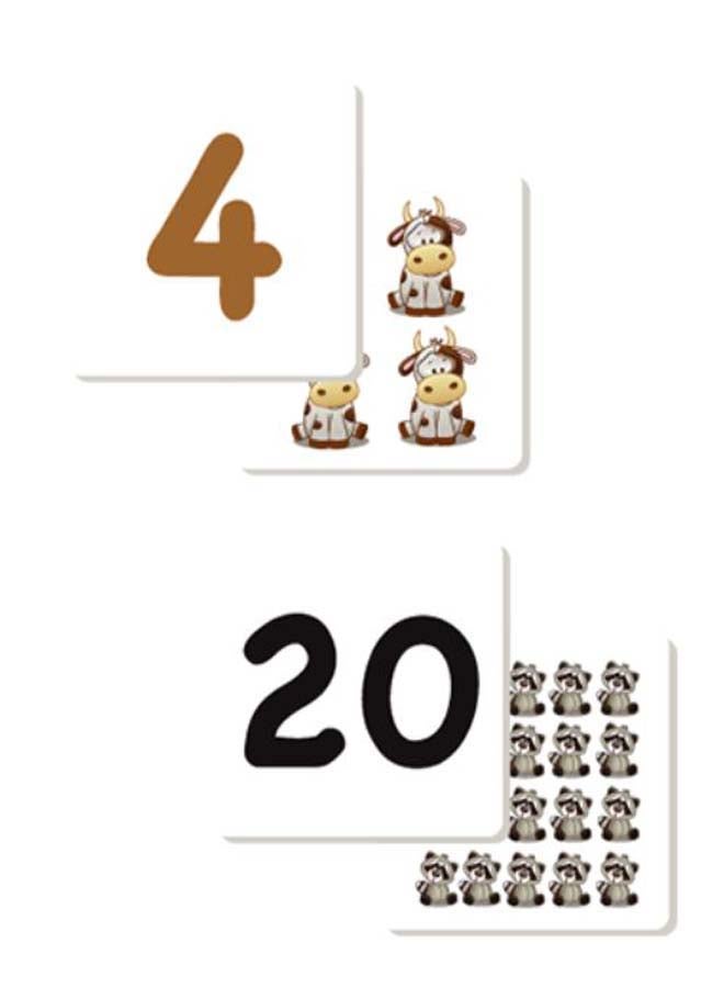 Memory Numbers Edition Card Game Kit