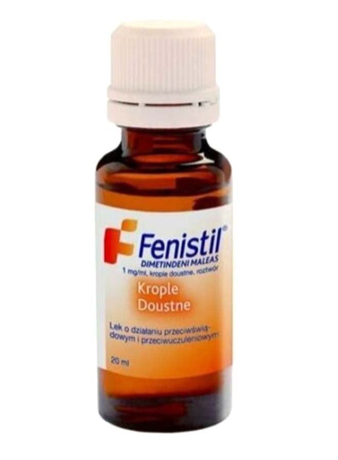 FENISTIL Dimetindene 1mg Drops 20ml  - Image 1