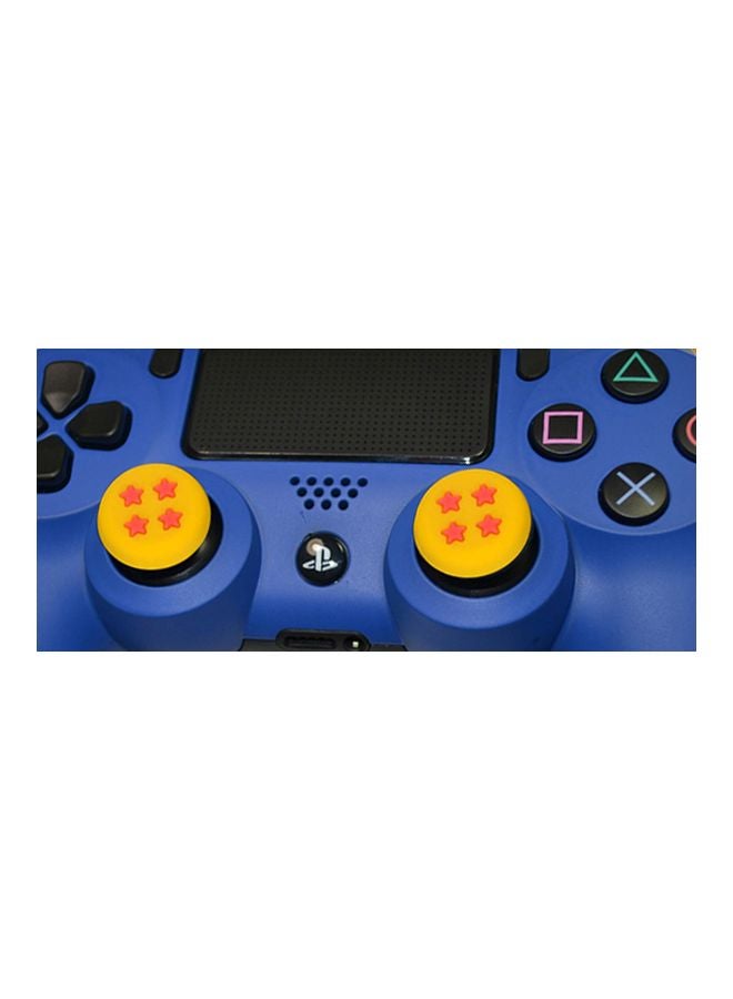 إف أر - تيك طقم أزرار التحكم بالإبهام بطبعة أربعة نجوم من "Dragonball Z" لأذرع التحكم لأجهزة بلايستيشن وإكس بوكس من قطعتين - Image 2