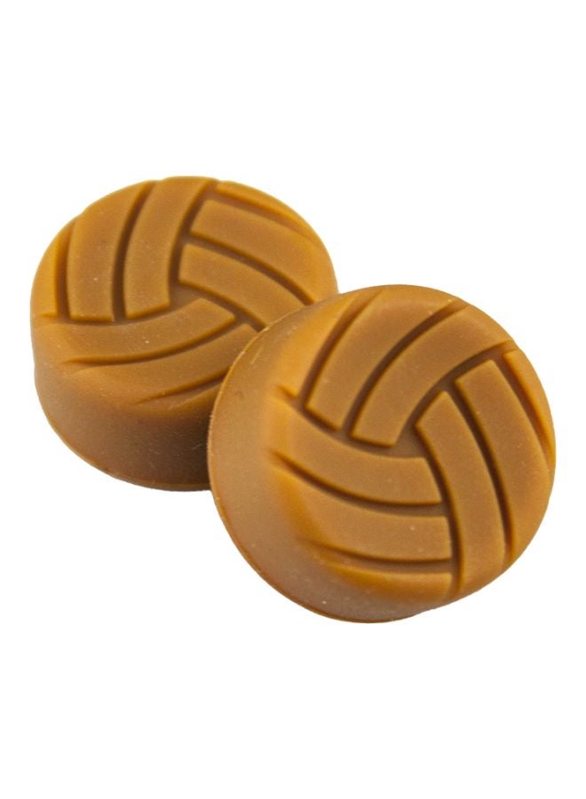 إف أر - تيك طقم أزرار التحكم بالإبهام رياضية لأذرع التحكم لأجهزة بلايستيشن وإكس بوكس من قطعتين - Image 1