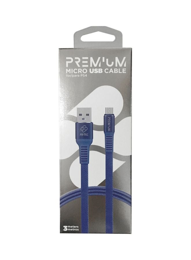 إف أر - تيك كابل مايكرو USB لجهاز الألعاب بلايستيشن 4 من سوني - Image 4