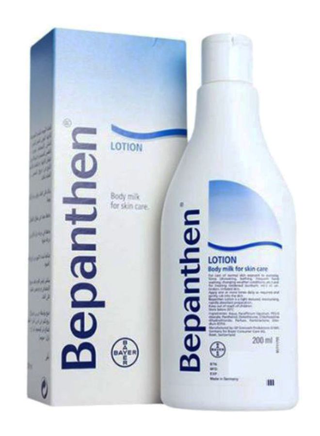 Bepanthen - Body Milk Lotion for skin care White 200ml - Image 1