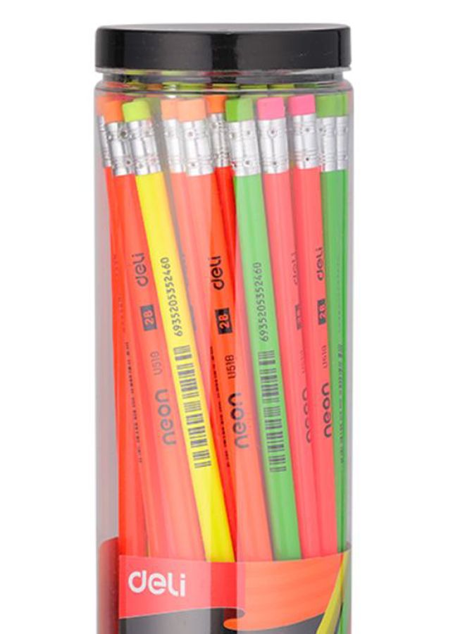Deli 50-Piece Graphite Pencil Set Multicolour - Image 2