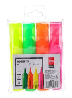 Deli 4-Piece Delight Highlighter Set Multicolour  - Image 1