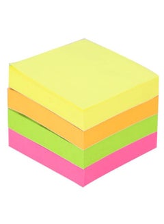Deli 400-Piece Stick Up Note Pad Set Multicolour  - Image 2