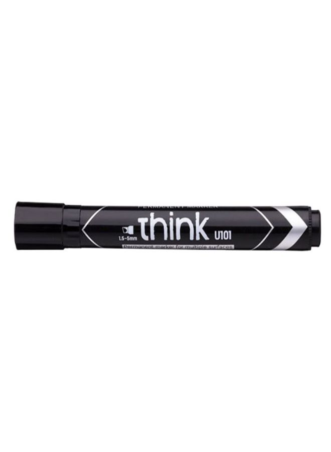 Deli 4-Piece Permanent Marker Set Multicolour  - Image 2