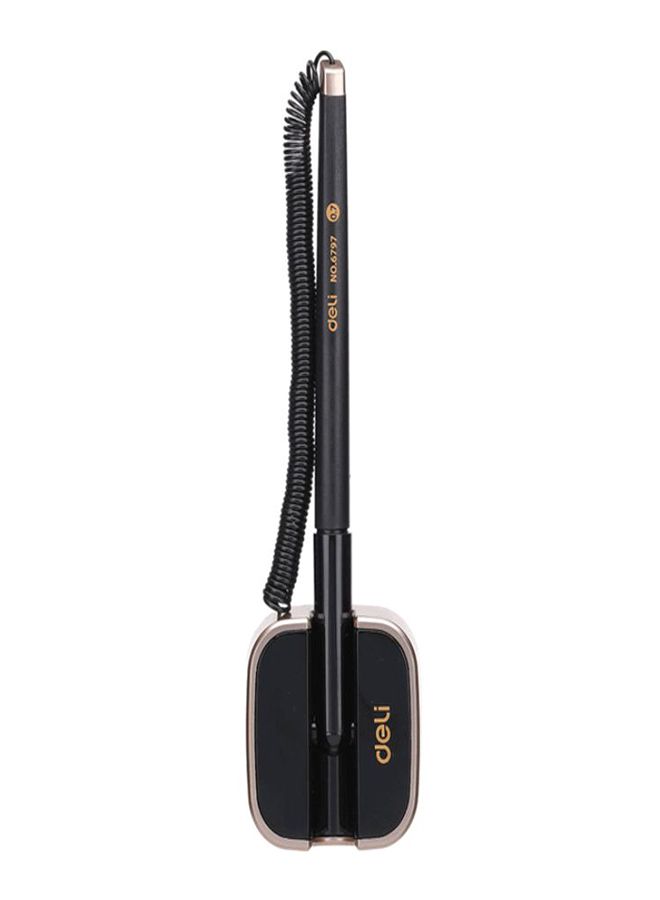 ديلي قلم جل مزود بحامل ومناسب للمكتب أزرق - Image 1