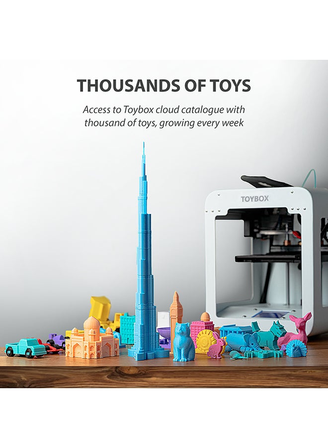 TOYBOX - 3D Printer Basic Bundle White - Image 1