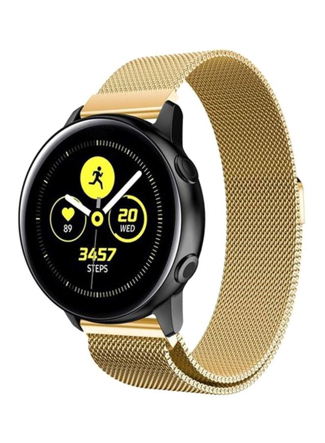 MARGOUN Henlein Series Replacement Band For Samsung Galaxy Active/Active 2 40/44 mm Gold - Image 1