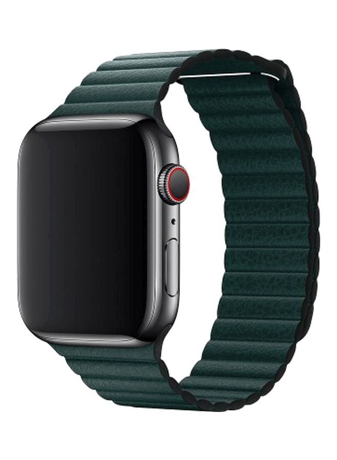 MARGOUN Henlein Series Replacement Band For Apple Watch 42/44 mm Green - Image 1
