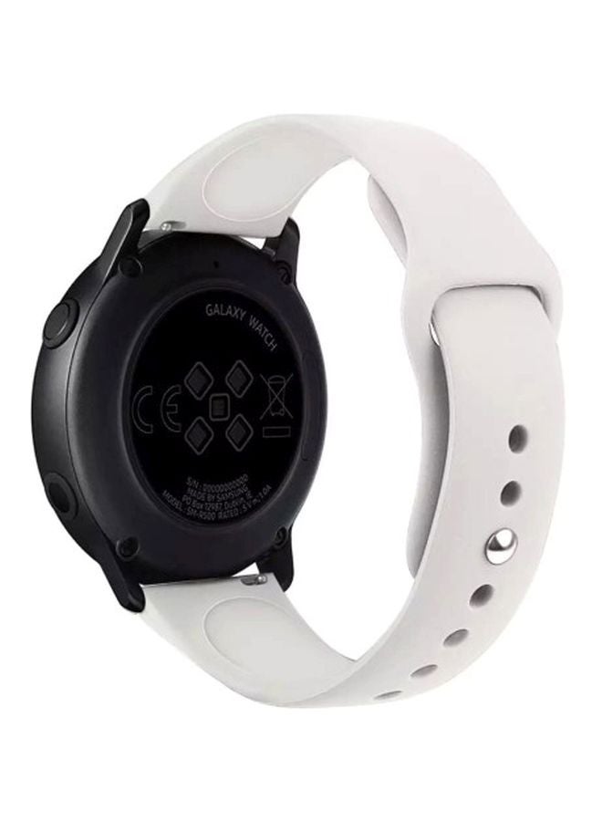 MARGOUN Henlein Series Replacement Band For Samsung Galaxy Active/Active 2 40/44 mm White - Image 1