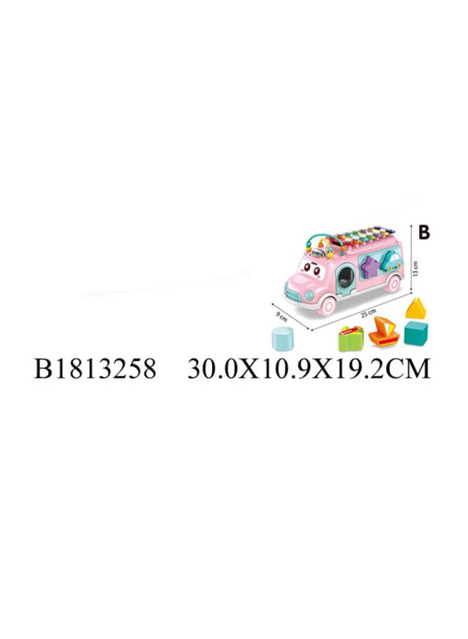 Baby love Huanger Musical Bus Shape Sorter Toy 25x13x9cm  - Image 2