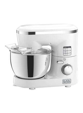 Stand Mixer With Stainless Steel Bowl 4.0 L 1000.0 W SM1000 White/Silver - v1593271328/N38559839A_1