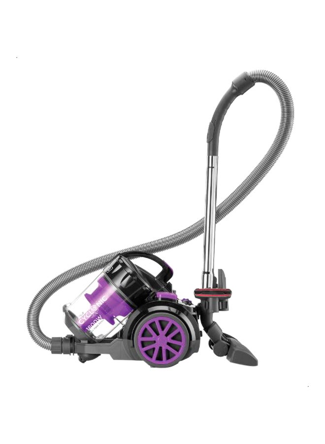 بلاك اند ديكر مكنسة كهربائية بدون كيس سعة 2.5 L 1600 W VM1880 متعدد الألوان - Image 1