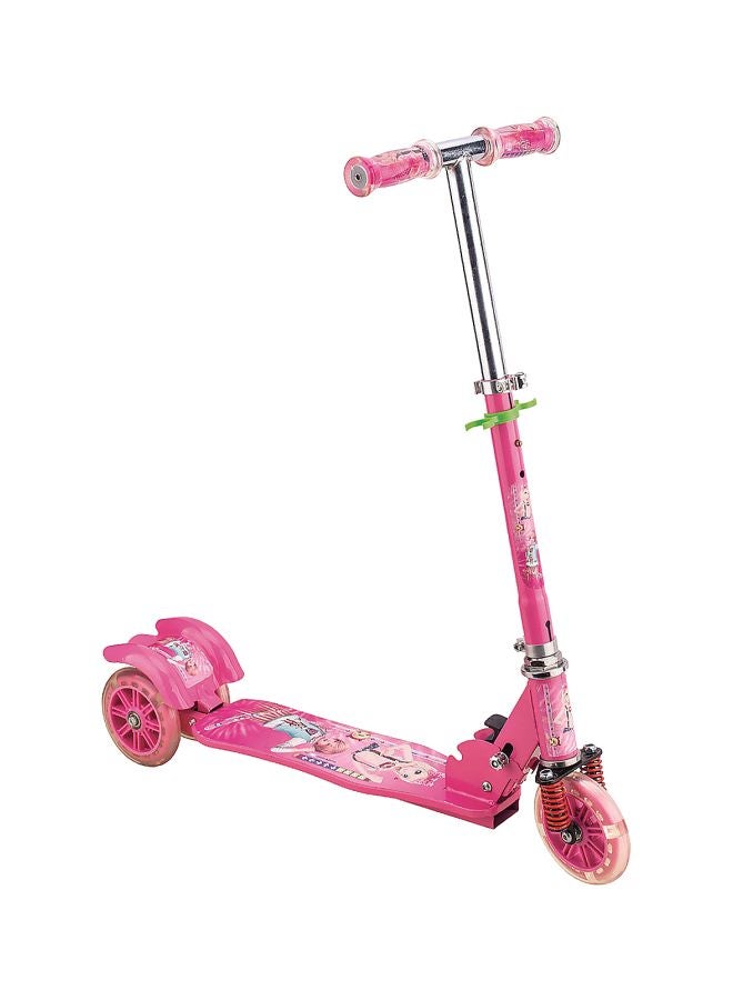 Cool Baby Foldable Kick Scooter Pink 75x57x27cm - Image 2