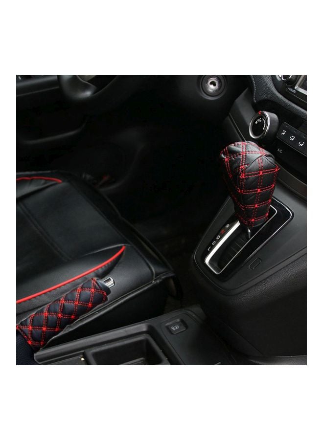 Generic 2-Piece Universal Car Hand Brake Gear Cover  - Image 3