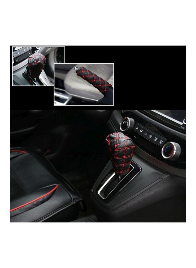 Generic 2-Piece Universal Car Hand Brake Gear Cover  - Image 5
