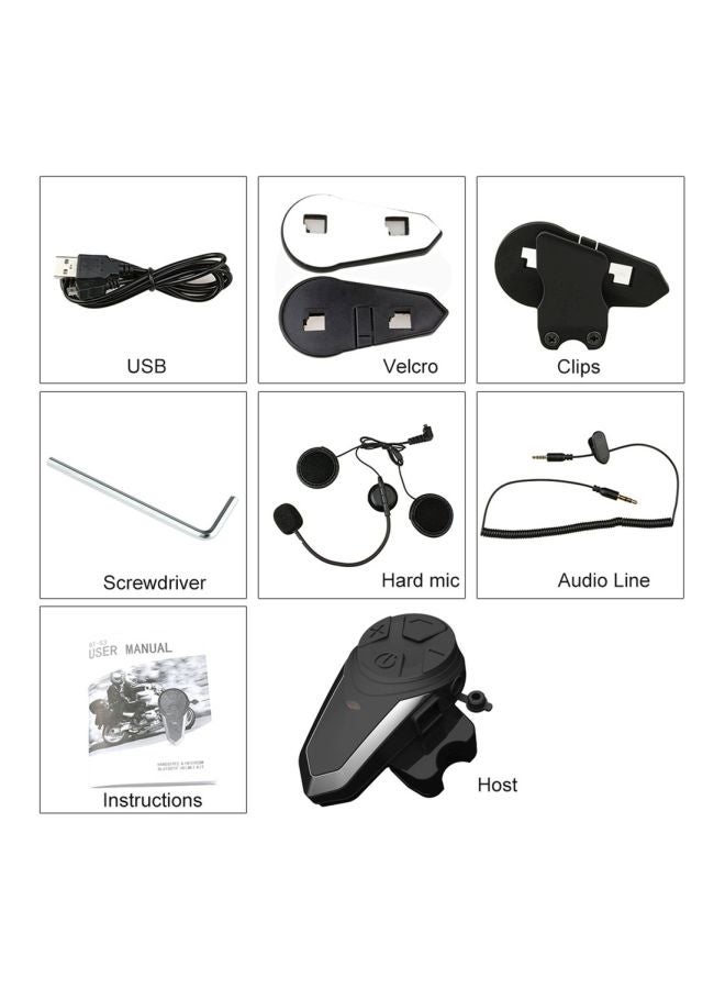 Generic Waterproof Bluetooth Helmet Intercom  - Image 5