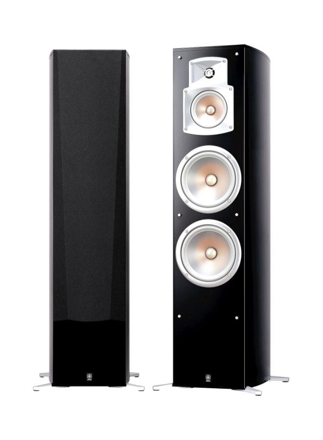 YAMAHA 3-Way Bass Reflex Floorstanding Speaker NS-777 Black - Image 2