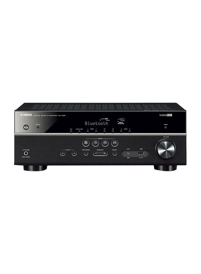 YAMAHA 5.1 Channel 4K Ultra HD AV Receiver RX-V385 Black - Image 1