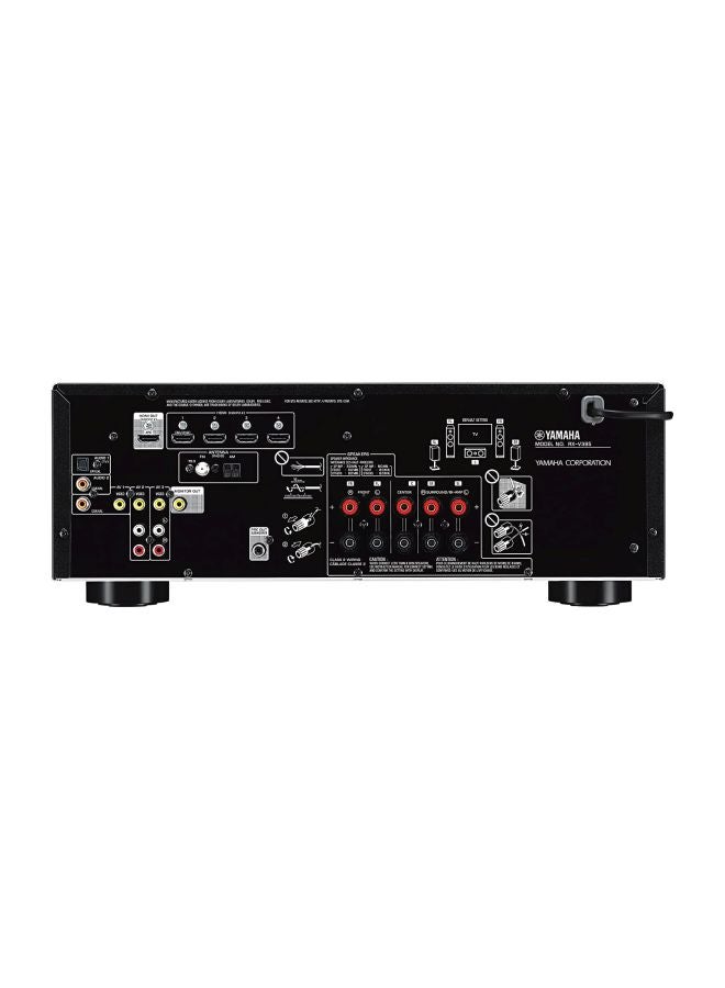 YAMAHA 5.1 Channel 4K Ultra HD AV Receiver RX-V385 Black - Image 2