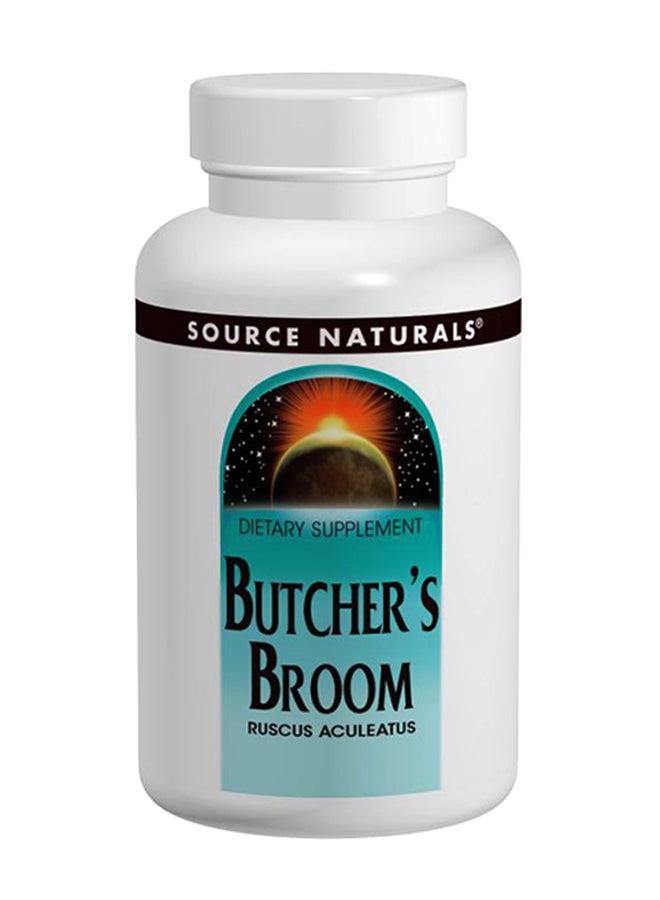Source Naturals - Butchers Broom Dietary Supplement - 100 Tablets - Image 1