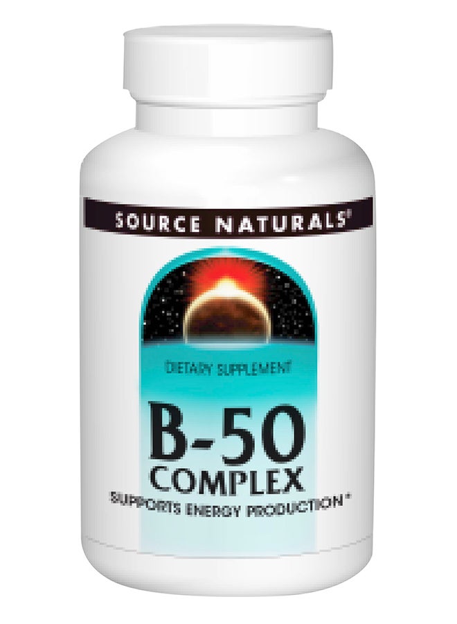 Source Naturals B-50 Complex Energy Production - 100 Tablets 