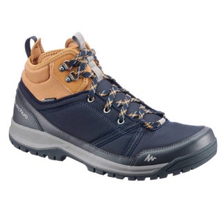 Men's NH150 Waterproof Hiking Boots Navy/Beige - v1593294076/N38472270V_1