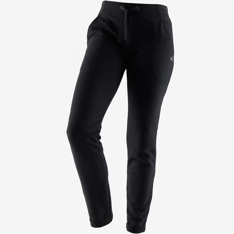 Domyos Slim Training Sweatpants Black  - Image 3