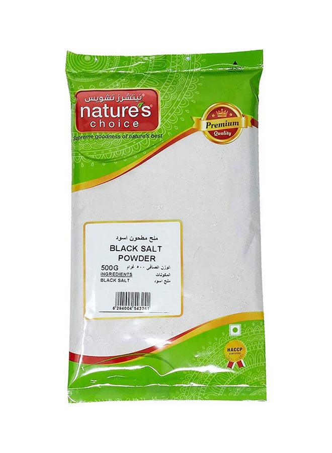 Nature's Choice Black Salt Powder 500grams  - Image 1