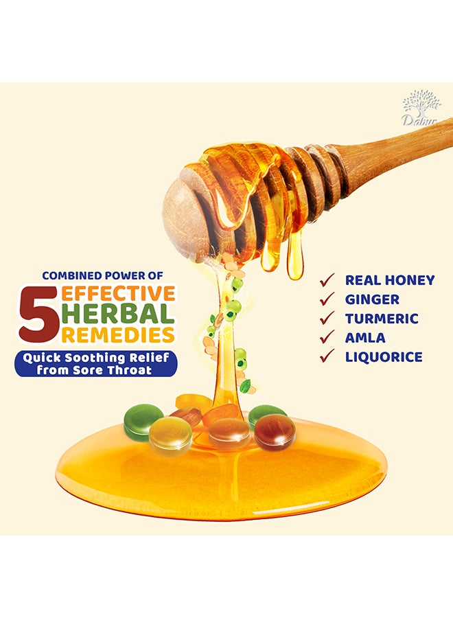 دابر مجموعة أقراص استحلاب عشبية هونيتوس بنكهة الليمون من 24 قطعة - Image 3