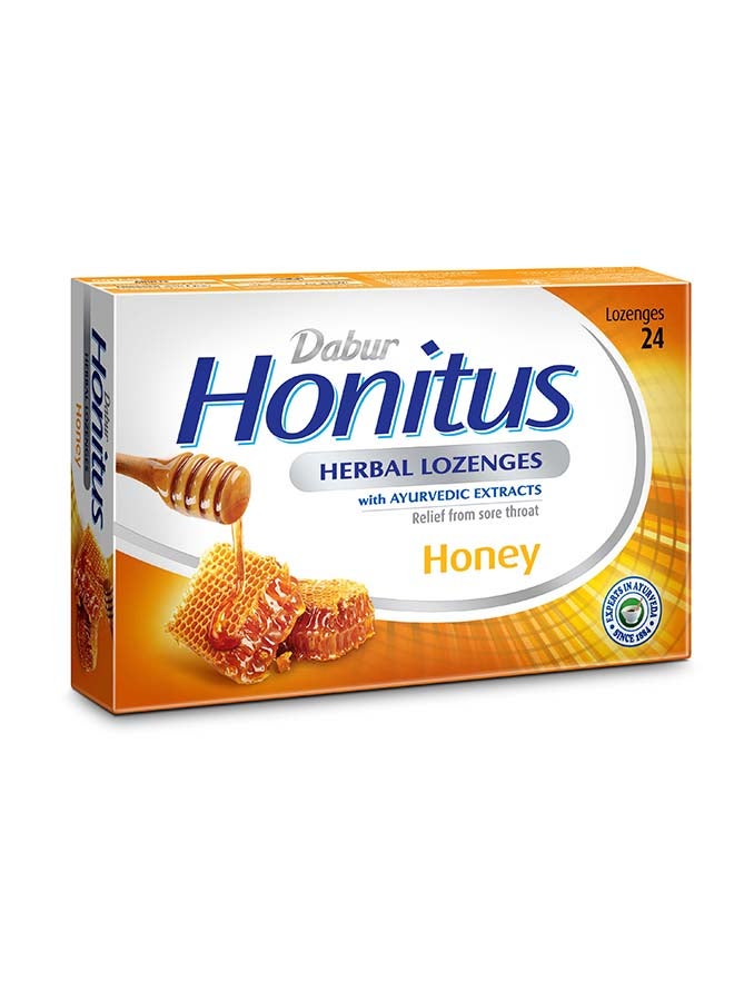 دابر مجموعة أقراص استحلاب عشبية هونيتوس بنكهة العسل من 24 قطعة - Image 5