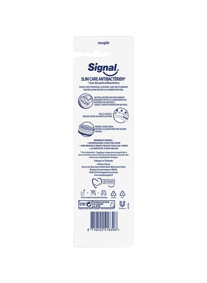 Signal 2-Piece Soft Bristle Toothbrush Multicolour  - Image 2