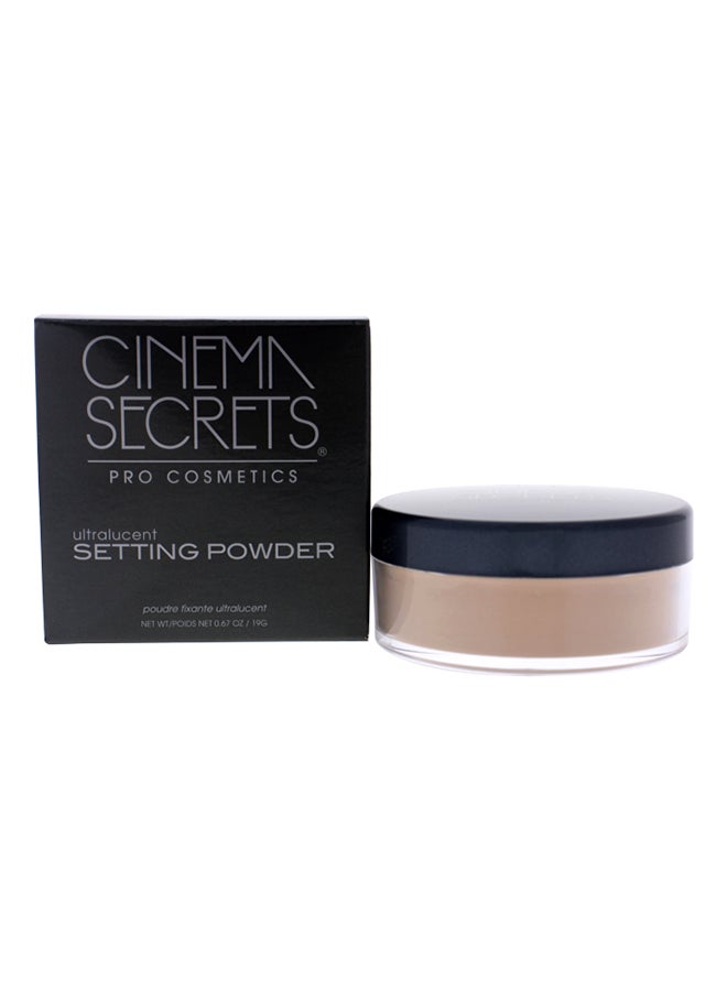 Cinema Secrets - Ultralucent Setting Face Powder Beige - Image 1