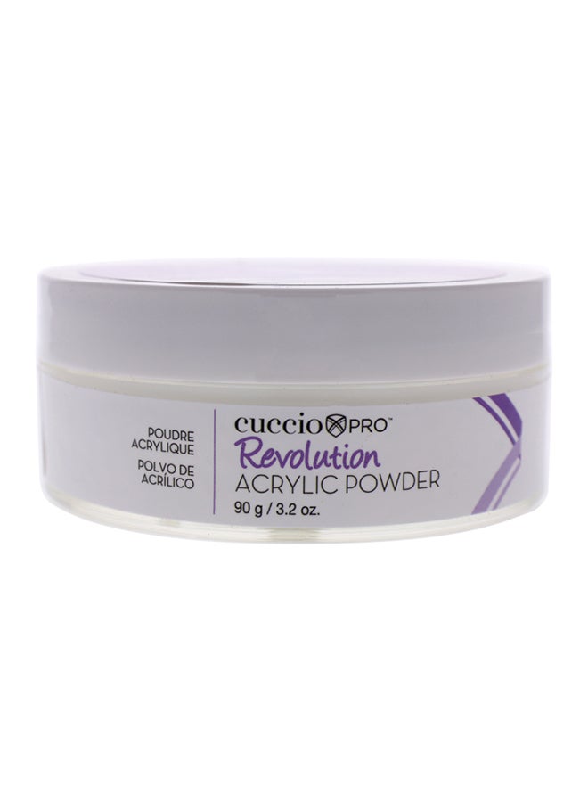 Cuccio Pro - Acrylic Powder For Nail Top Coat White - Image 1