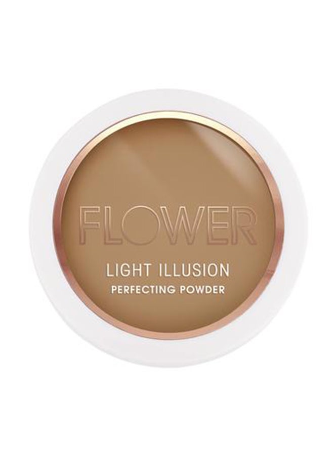FLOWER Light Illusion Perfecting Pressed Powder D3 Mocha - Image 2