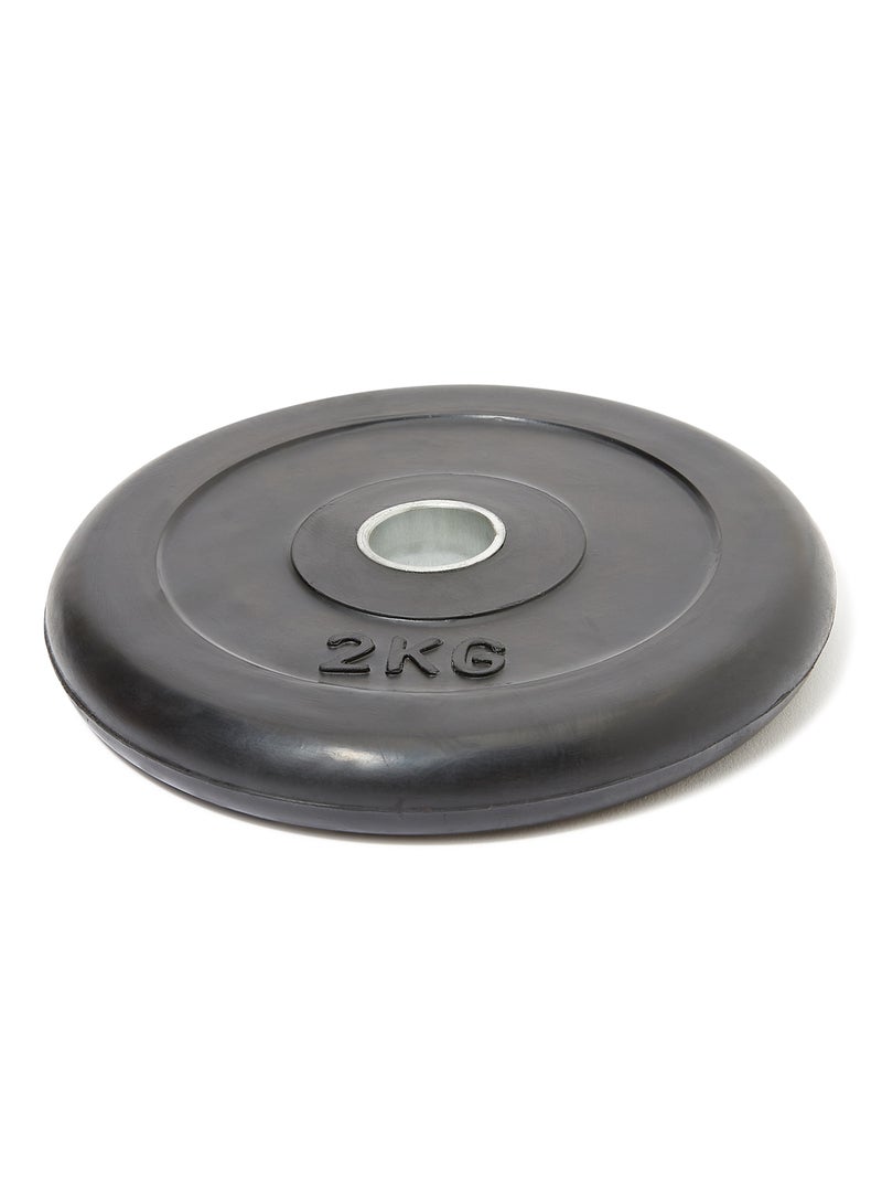 TA SPORTS Rubber Weight Plate 2kg - Image 2