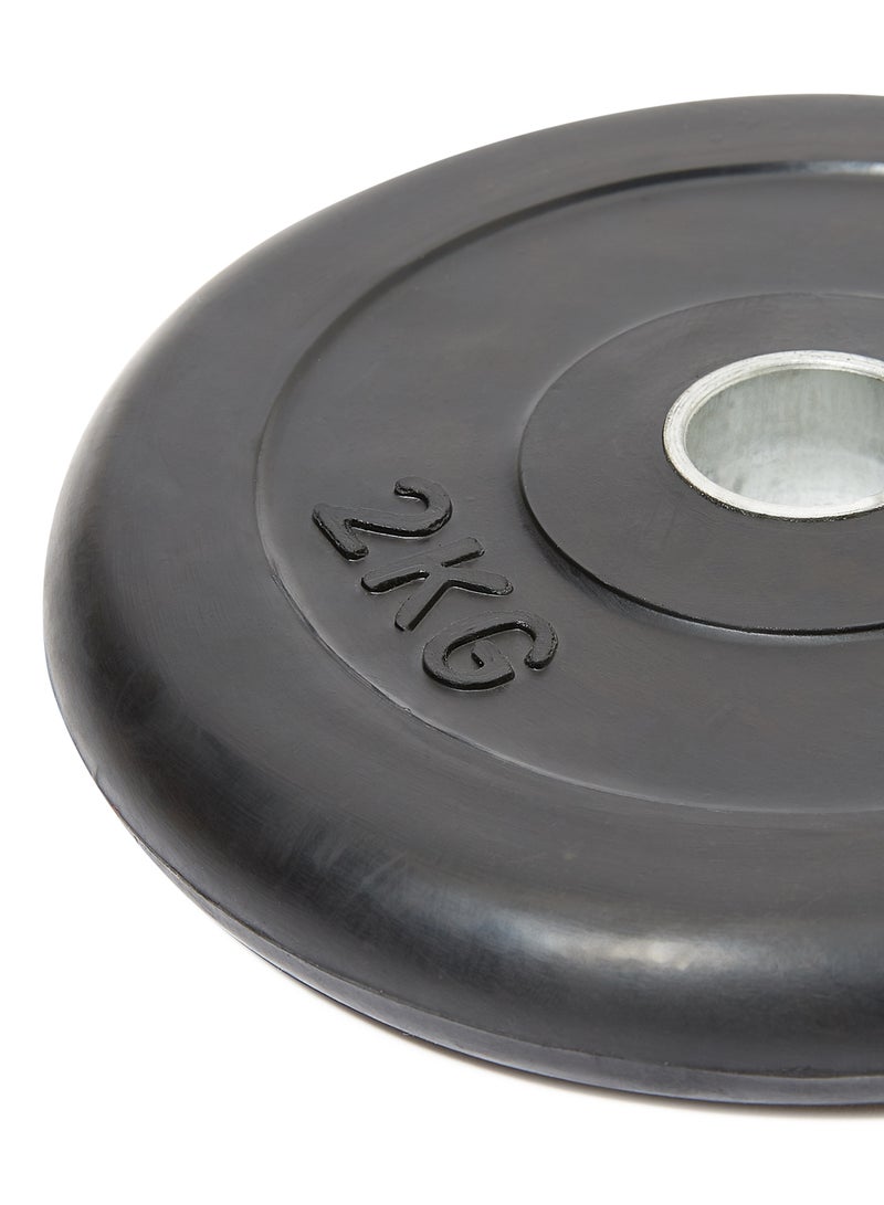 TA SPORTS Rubber Weight Plate 2kg - Image 3