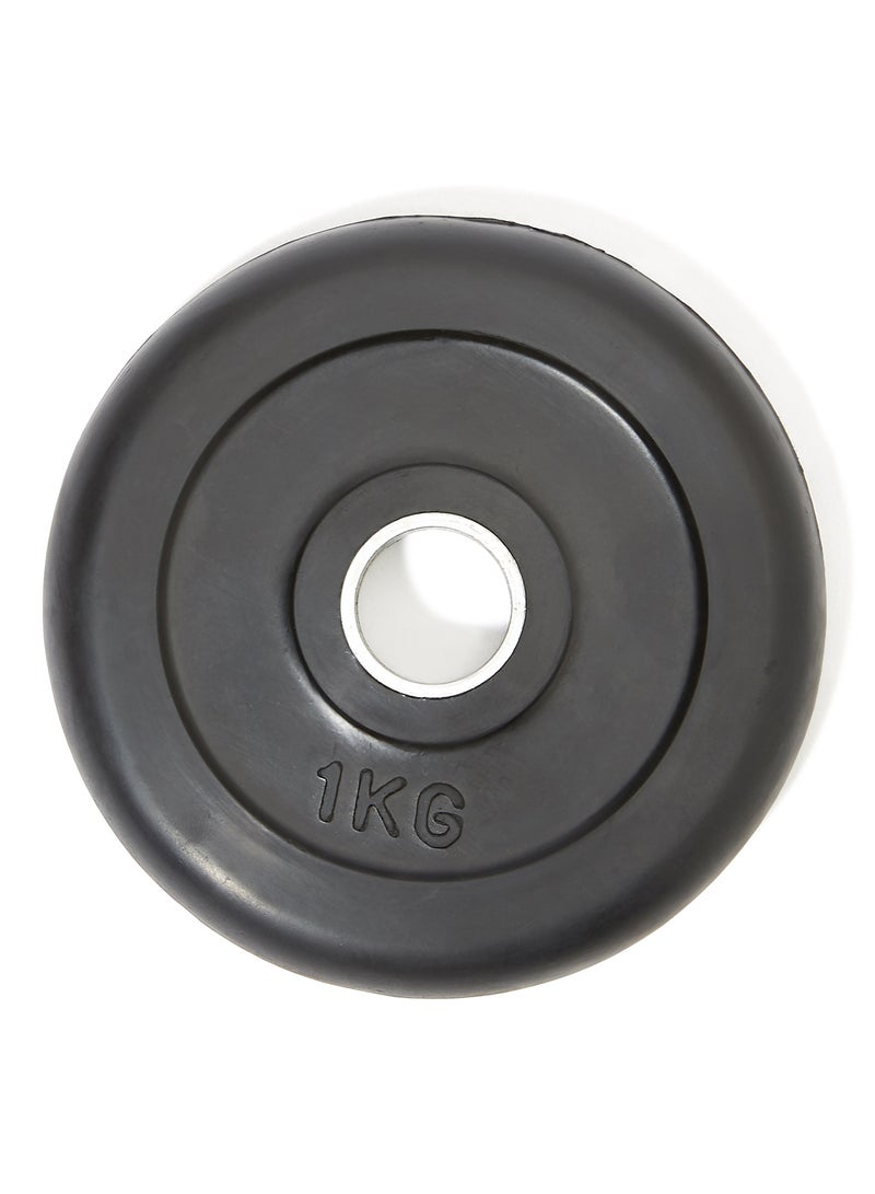 TA SPORTS Rubber Weight Plate 1kg - Image 1