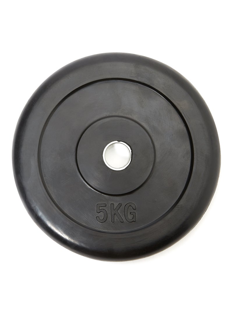 TA SPORTS Rubber Weight Plate With Zinc Ring 5kg  - Image 1