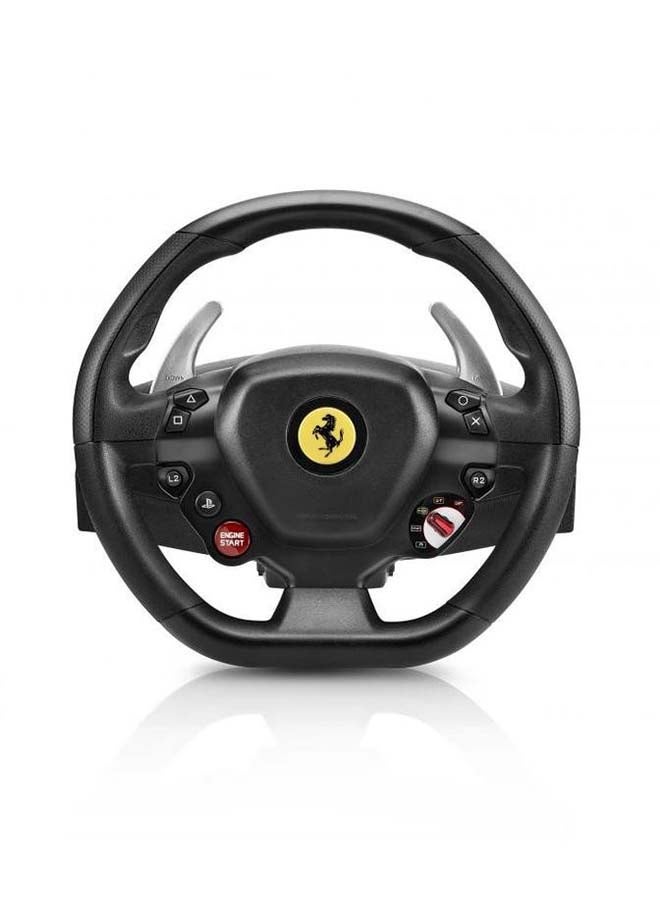 ثروستماستر عجلة القيادة The T80 Ferrari 488 Gtb Edition متوافقة مع بلايستيشن 4 وأجهزة الكمبيوتر - Image 4