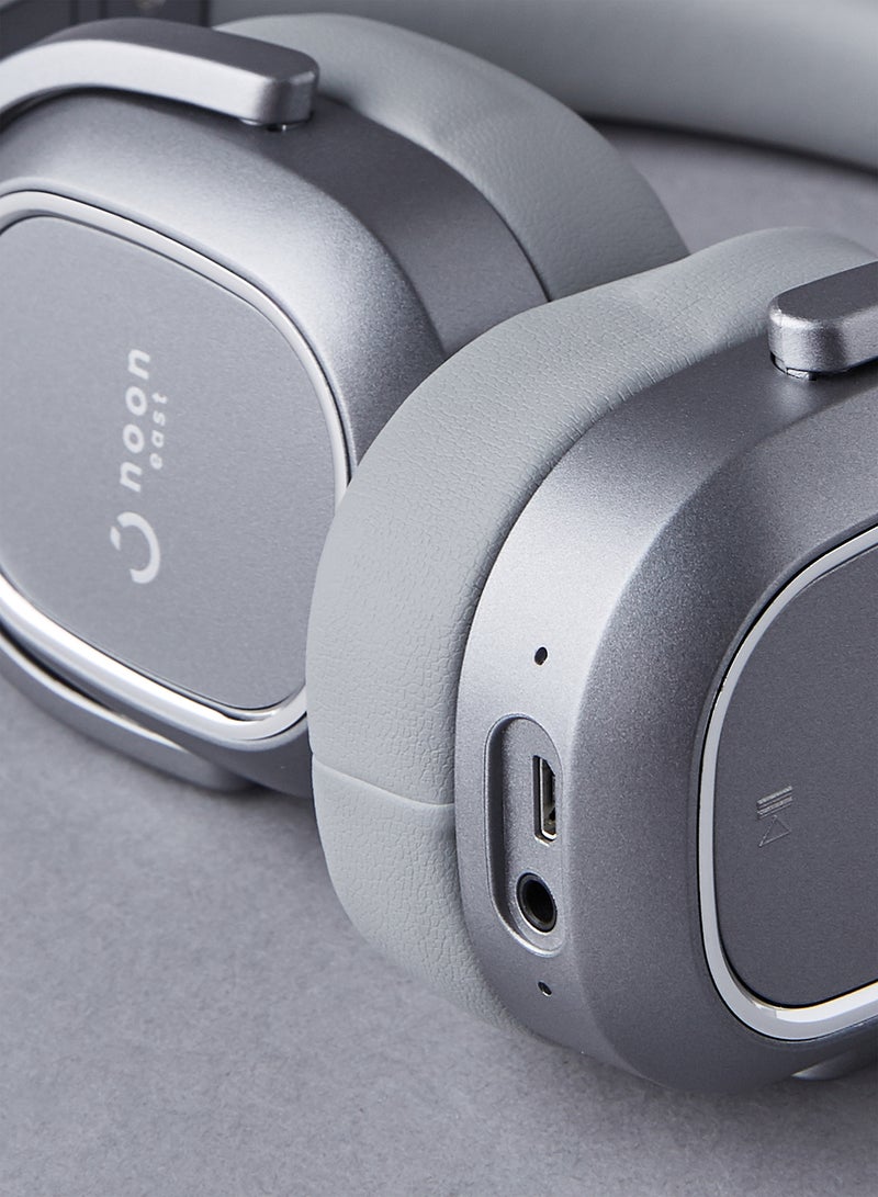 Prodigy On Ear Wireless Headphone Active Noise Cancelling (ANC) With Mic Grey