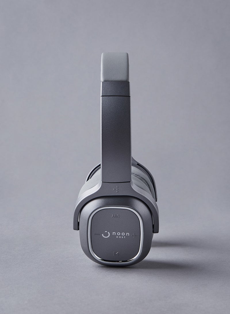 Prodigy On Ear Wireless Headphone Active Noise Cancelling (ANC) With Mic Grey