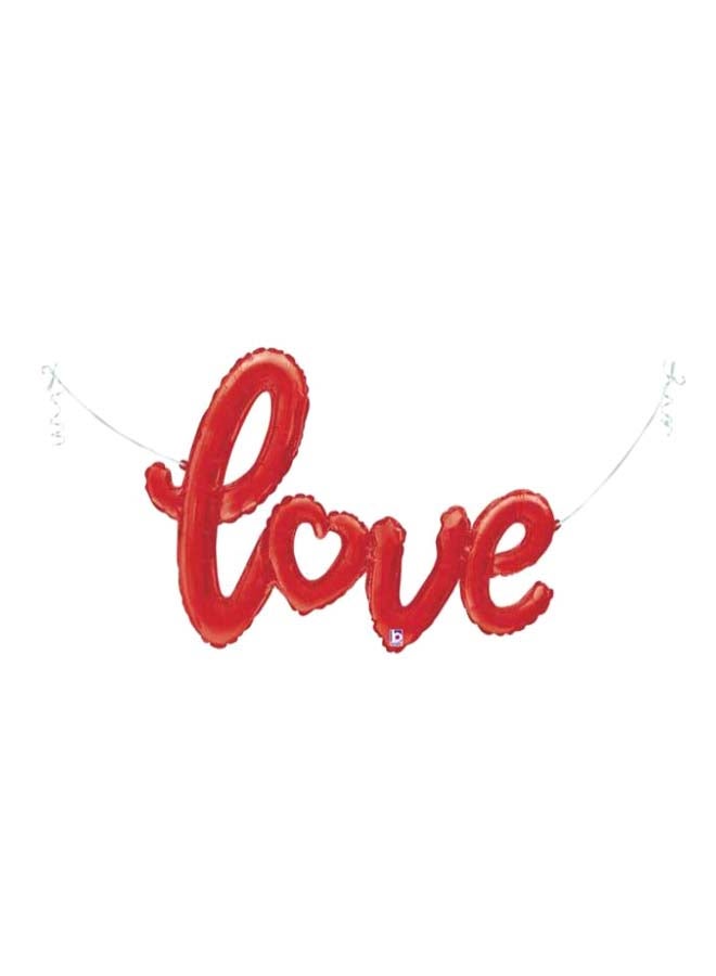 بيتاليك بالون بتصميم كلمة "Love" 43بوصة - Image 1